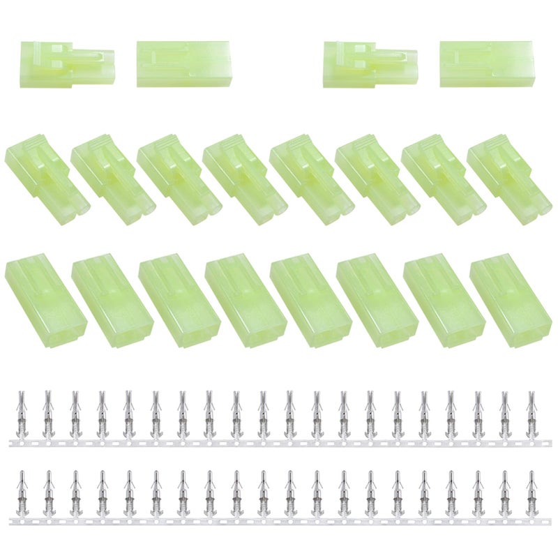 Hobbypark Mini Tamiya Style Connector Plugs Male & Female (10 Pairs) - Image 1